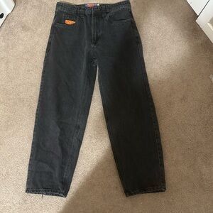 Black Baggy Empyre Jeans